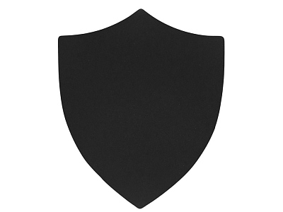 Патч Щит, soft-touch (Чёрный)