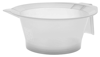 Чаша для краски  Dewal Beauty с резинкой на дне серая (Серый)