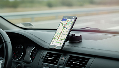 Магнитный держатель "Clix", черный