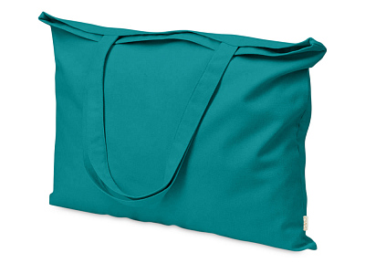 Сумка-оверсайз Rejenny из переработанного хлопка 320 г/м2 (Изумрудный)