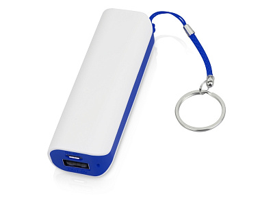 Внешний аккумулятор Basis, 2000 mAh (Белый/синий)