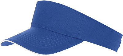 Козырек Ace, ярко-синий с белым (Синий)