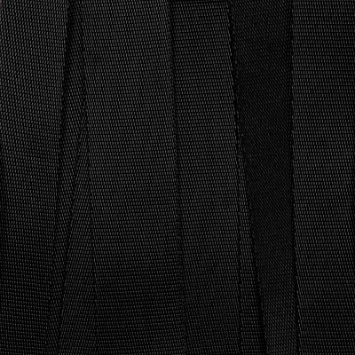 Стропа текстильная Fune 25 XXL, черная, 350 см (Чёрный)