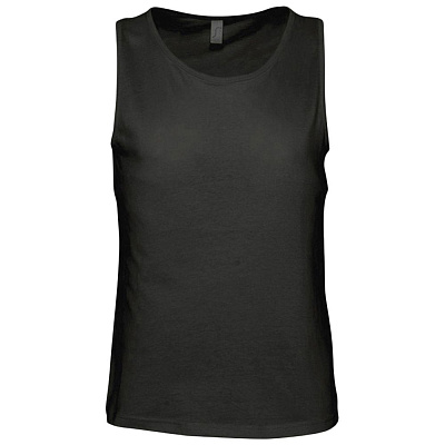 Майка мужская Justin 150, черная (Чёрный)