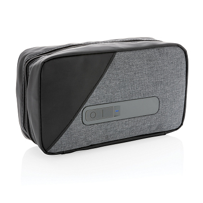 Портативный стерилизатор UV-C со встроенным аккумулятором (Серый;)