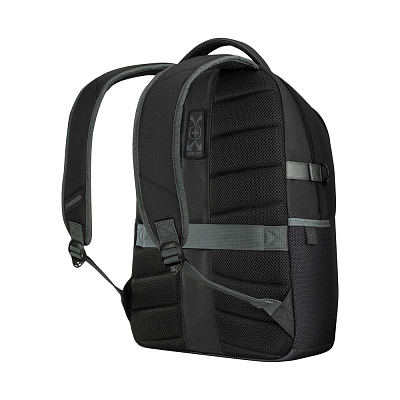 Рюкзак WENGER Ryde 16", черный, полиэстер, 32 x 21 x 47 см, 26 л