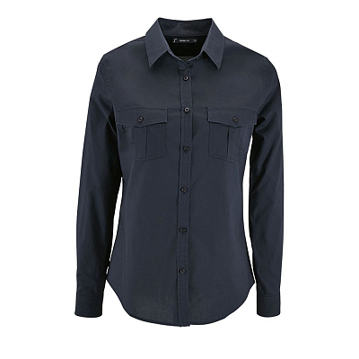 Рубашка женская Burma Women, темно-синяя (Тёмно-синий)