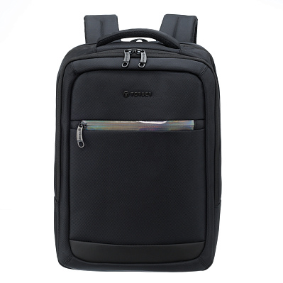 Рюкзак TORBER VOYAGE с отделением для ноутбука 17'' , полиэстер 900D, 31х17х44 см, 18 л (Черный)