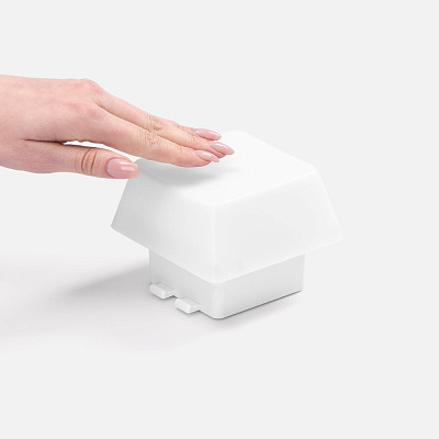 Светильник с подставкой для смартфона Knoppi, белый