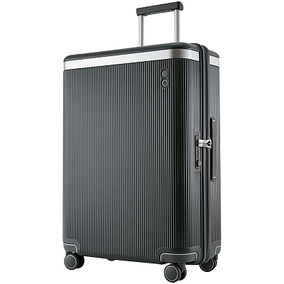 Чемодан Dynasty L, темно-серый (Серый)