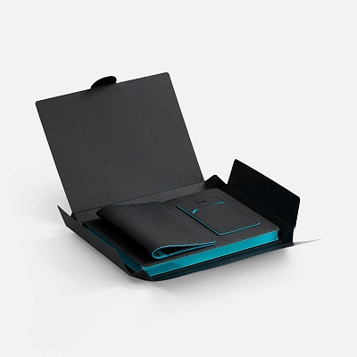 Набор Multimo, черный с бирюзовым