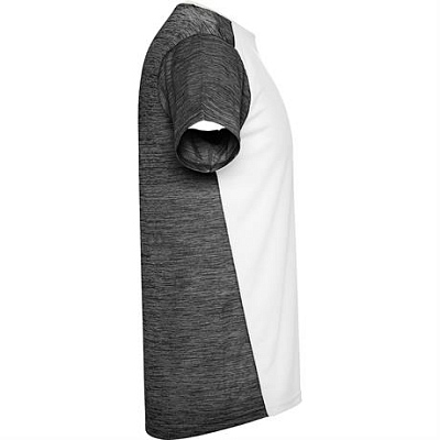 Спортивная футболка ZOLDER мужская, БЕЛЫЙ/ПЁСТРЫЙ ЧЕРНЫЙ 2XL