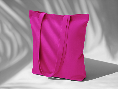 Сумка из плотного хлопка Carryme 220, 220 г/м2 (Фуксия)