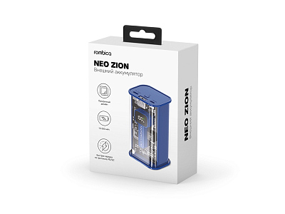 Внешний аккумулятор NEO Zion, 10000 mAh