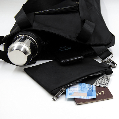 Шоппер Superbag Pocket (черный)