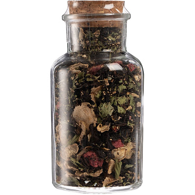 Чай «Сокочай», мини, черный с соком имбиря, малиной и мятой (Чёрный)