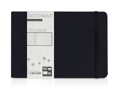 Скетчбук Sketch & Art 150 г/м2, soft-touch (Чёрный)
