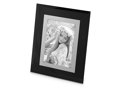 Рамка для фотографии Сафра (Черный/серебристый)