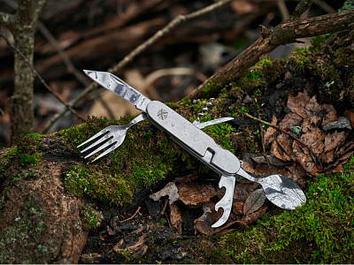 Нож перочинный, 109 мм, 8 функций