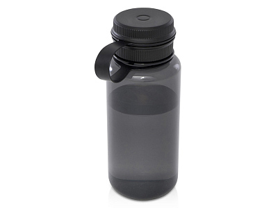 Бутылка спортивная из переработанного ПЭТ-пластика Ryder, 900мл (Чёрный)