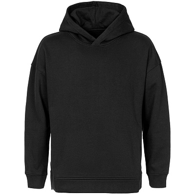 Худи оверсайз унисекс Tolla, черное (Чёрный)