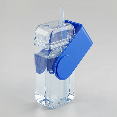 Бутылка для воды JUICY DRINK BOX, 290 мл (Синий)