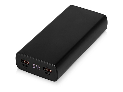 Внешний аккумулятор с функцией быстрой зарядки QC 3.0 PowerMax, 20000 mAh (Черный)