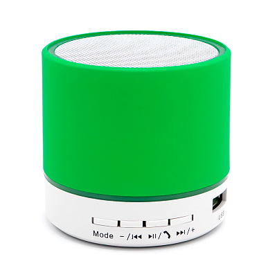 Беспроводная Bluetooth колонка Attilan (BLTS01), зелёная (Зеленый.)