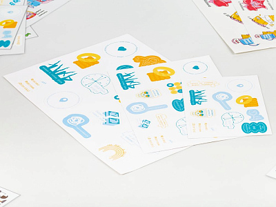 Наклейки ПВХ Sticker Pack на заказ, S