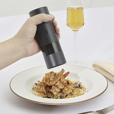 Электрическая мельница Huo Hou Electric Pepper Grinde, белый