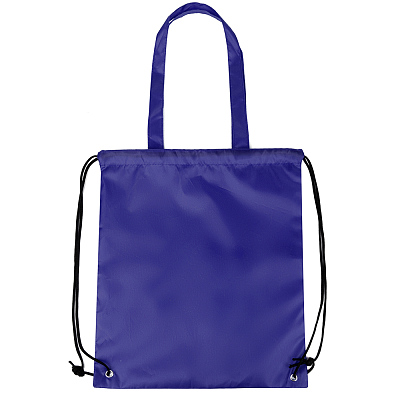 Сумка-рюкзак для покупок LUKMORY, синяя (Синий)