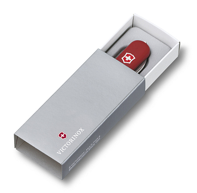 Нож-брелок VICTORINOX Mini Champ, 58 мм, 17 функций, красный
