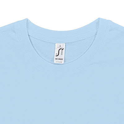 Футболка унисекс Regent 150, голубая