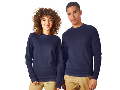 Свитшот Motion с начесом, унисекс (Синий нэйви) Свитшот Motion с начесом, унисекс (Синий нэйви)