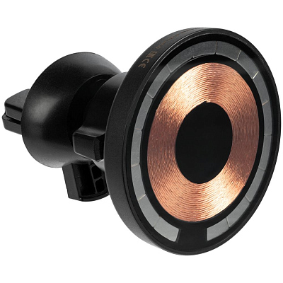 Держатель для смартфона Cooper Auto Wireless с беспроводной зарядкой, черный (Чёрный) Держатель для смартфона Cooper Auto Wireless с беспроводной зарядкой, черный (Чёрный)