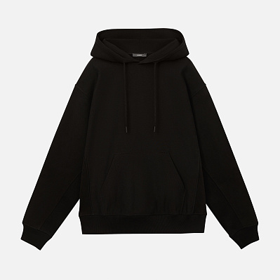 Худи релакс унисекс ADVENTURE , размер XL/2XL (Черный)