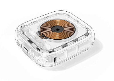 ПЗУ Solove W5 Wireless Charger, черный