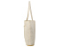 Складная сумка Jute из хлопка и джута с карманом - Фото 4
