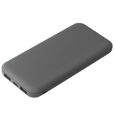 Внешний аккумулятор с подсветкой Luce 10000 mAh  (Серый)