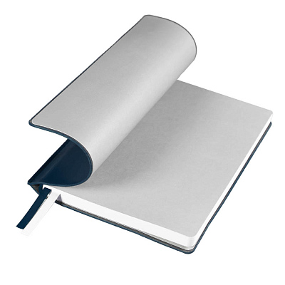 Ежедневник недатированный MAVE, темно-синий, формат А5, блок в линейку