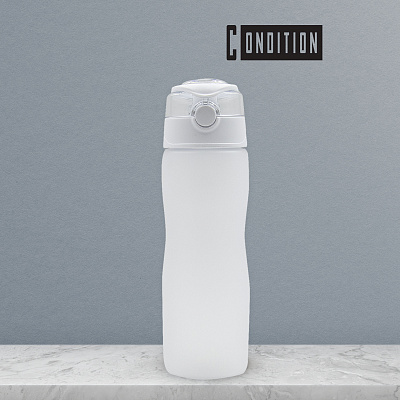 Бутылка для воды AqualityBottle, 680мл (белый) (Белый)