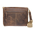 Сумка KLONDIKE Native, натуральная кожа в коричневом цвете, 39 х 10 х 31 см - Фото 7