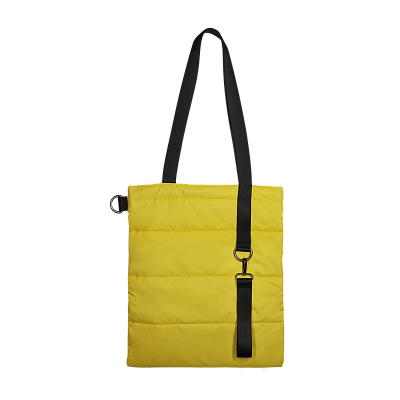 Шоппер Superbag Bubble, с магнитной кнопкой (желтый с черным)