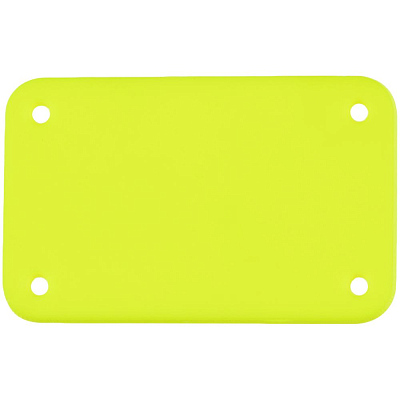 Лейбл из ПВХ Kreta, S  неон (Желтый)