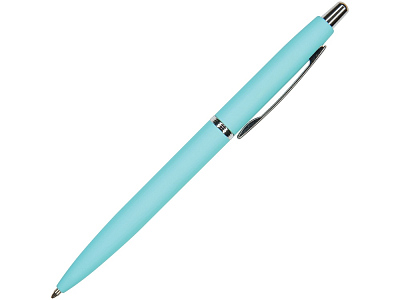 Ручка металлическая шариковая San Remo, софт-тач (Голубой)