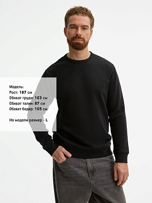 Толстовка унисекс Sully, черная