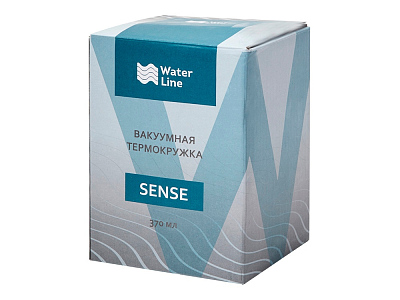 Вакуумная термокружка Sense, непротекаемая крышка