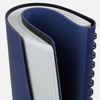 Ежедневник Strep Front на заказ, недатированный, синий