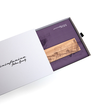 Вечная ручка Pininfarina Cambiano FIRENZE (Фиолетовый; серебряный)