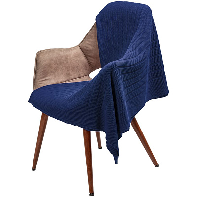 Плед Field, ярко-синий (василек) (Синий)